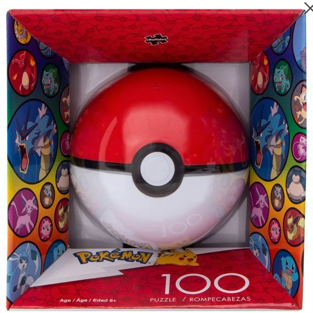 Pokemon 100 Pc. Puzzle For Children, Brand New-Sealed Package!